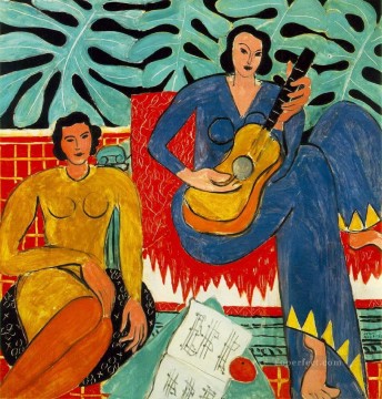 La Musique música 1939 fauvismo abstracto Henri Matisse Pinturas al óleo